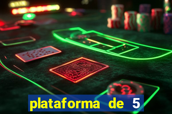 plataforma de 5 reais jogo do tigre